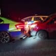 Police ram van