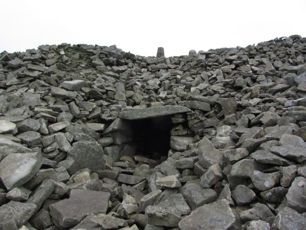 Passage Tomb on summit of Slieve Gullion