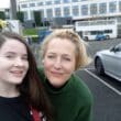 Tilly Harvison with Gillian Anderson