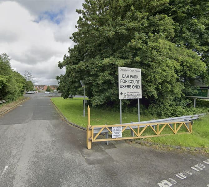 Craigavon Courthouse car park