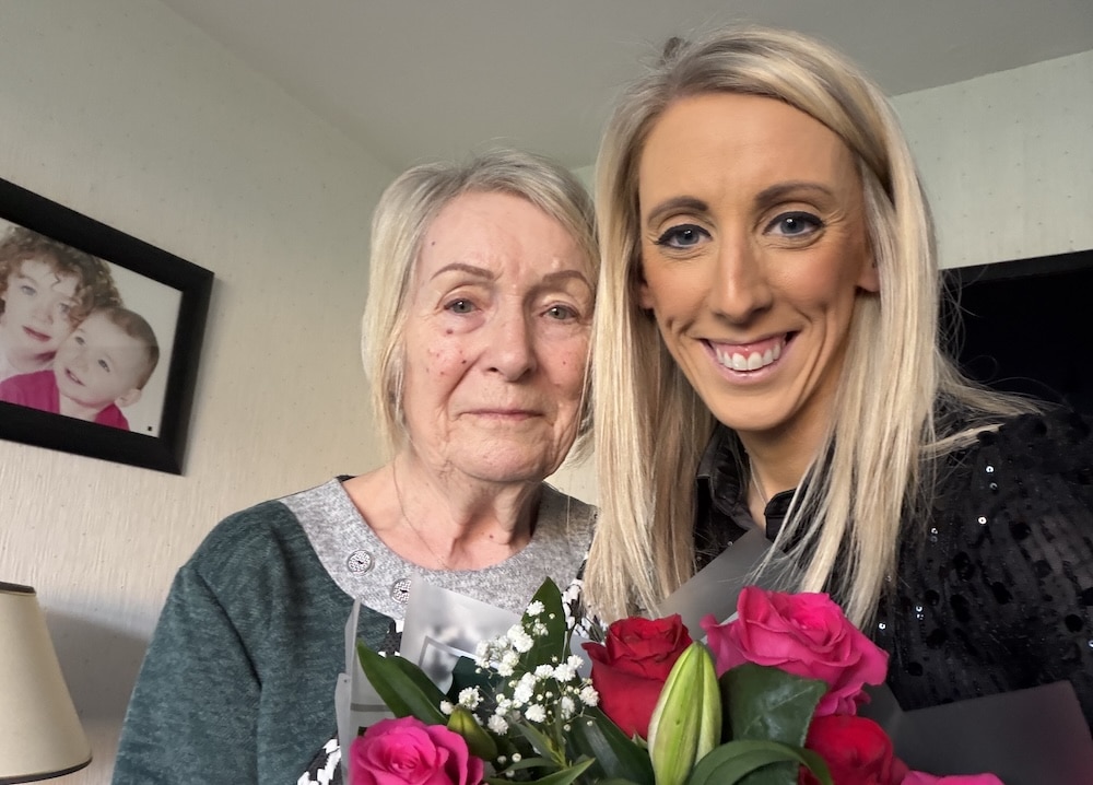 Ann Hamill with Carla Lockhart