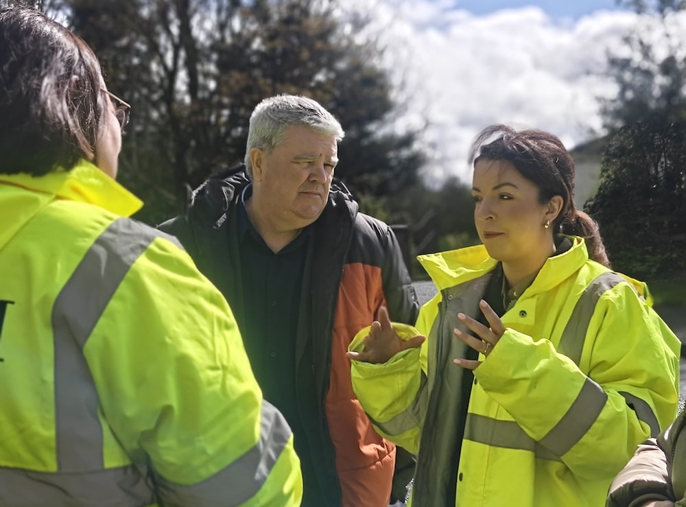Cathal Boylan and Liz Kimmins