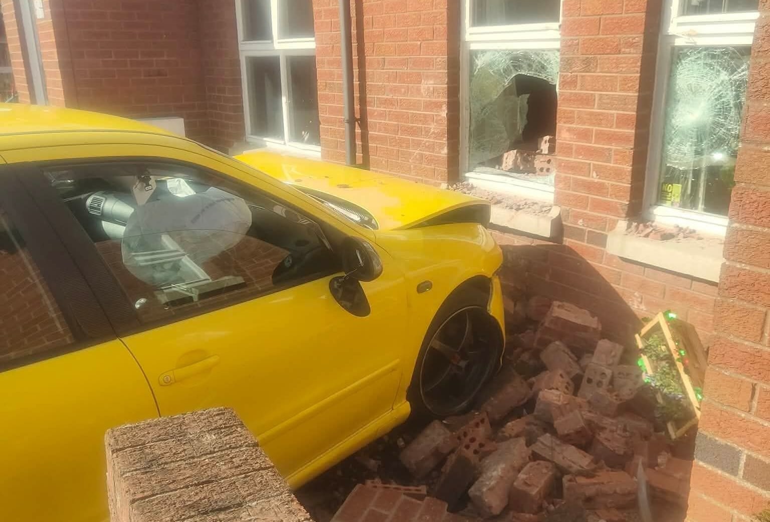 Car crashed Portadown