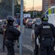 Riot police in Portadown