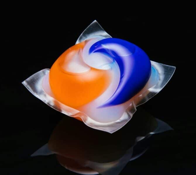 Washing up tablet
