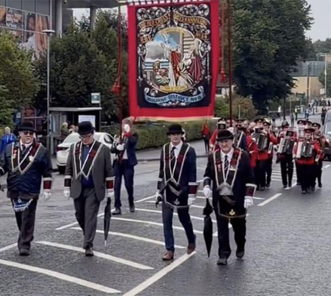 Parade in newry