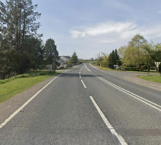 Portadown Road Armagh at the Sandymount Rd junction