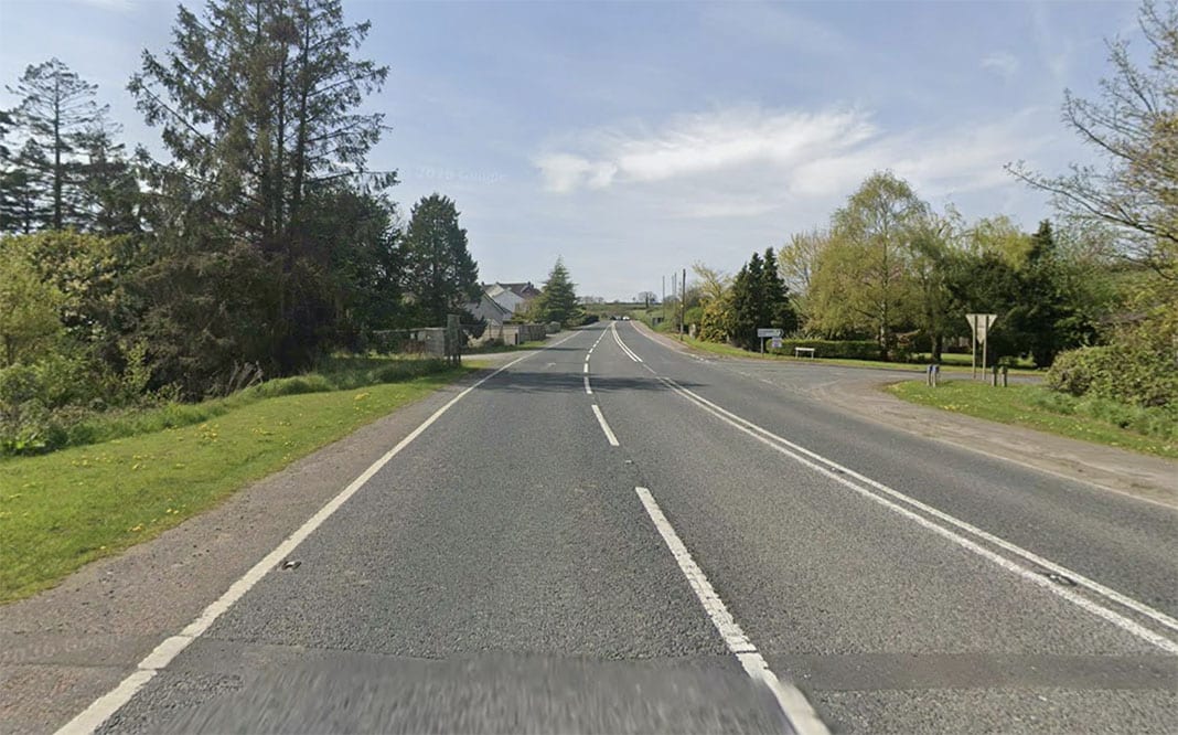 Portadown Road Armagh at the Sandymount Rd junction