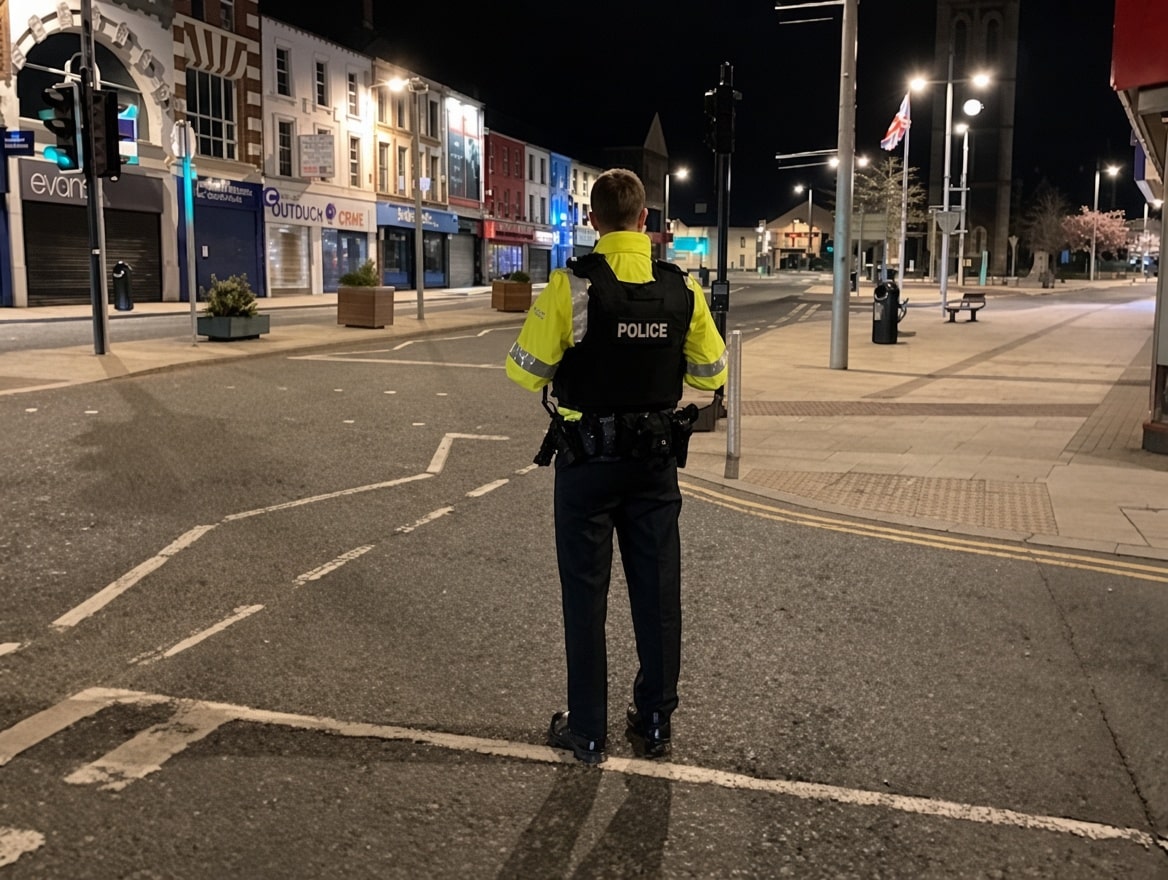 Police in Portadown