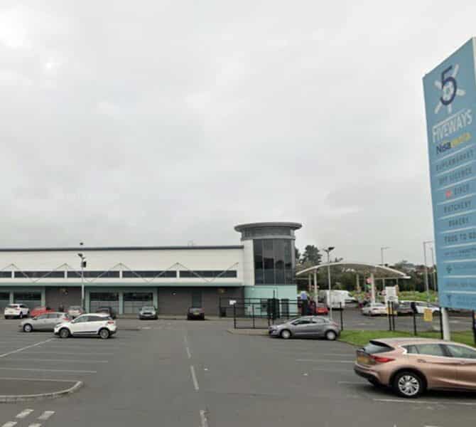 Fiveways car park Newry