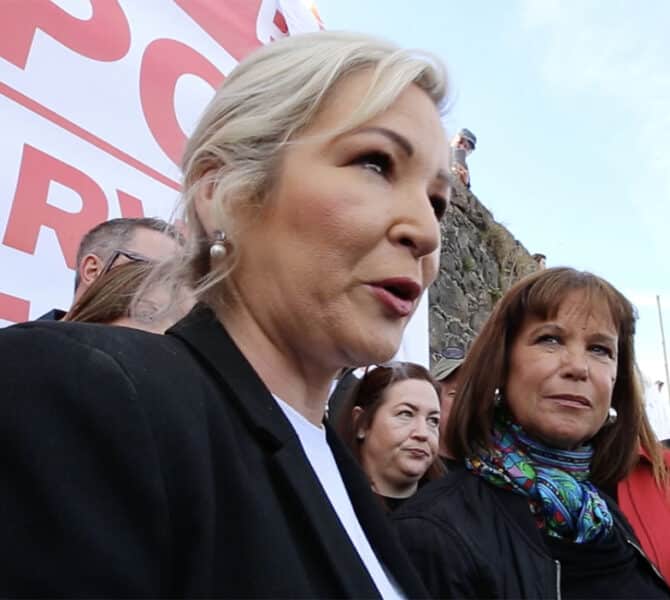 Michelle O'Neill and Mary Lou McDonald